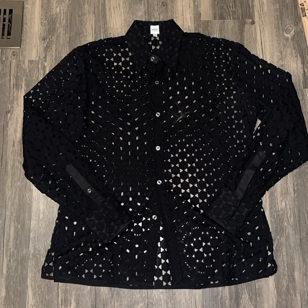 Craig Taylor Button Down Blouse - Medium Woman’s … - image 3